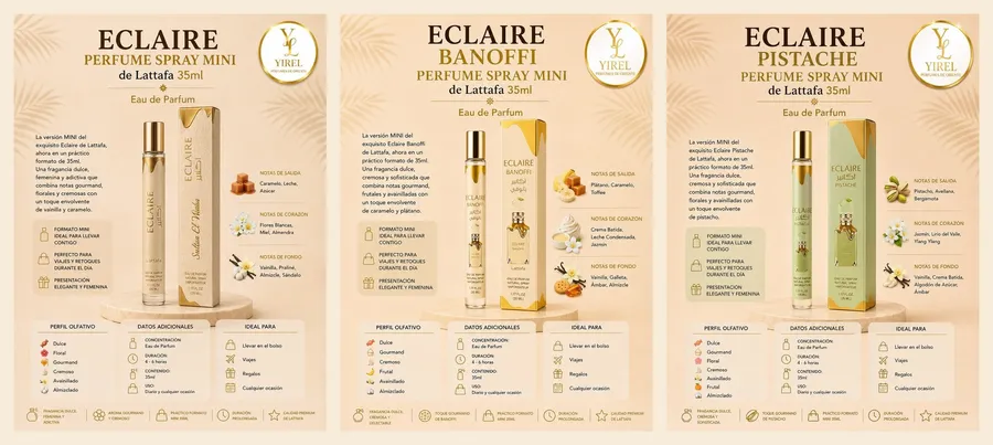 Pack Eclaire Collection — Pack perfumes árabes mini 35ml