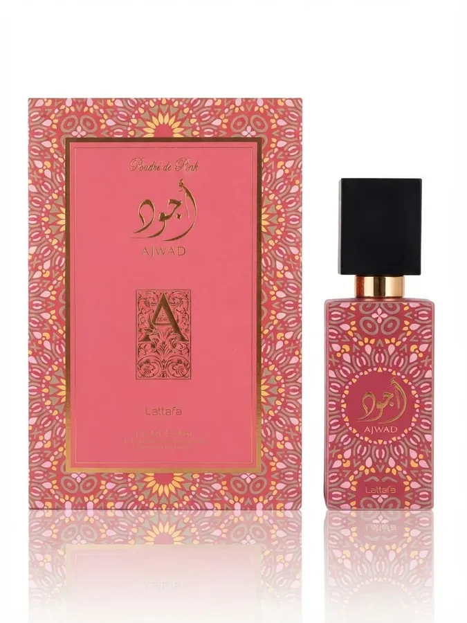 Lattafa Perfumes — Ajwad Pink to Pink, Frutal · Floral · Cuero