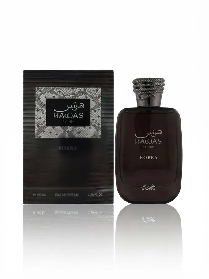Rasasi — Hawas Kobra, Cítrica · Verde · Amaderada