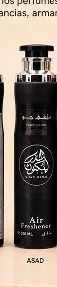Lattafa Perfumes — Asad Air Freshener, Amaderado Aromático